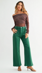 Sailor Patch Pocket Wide Leg