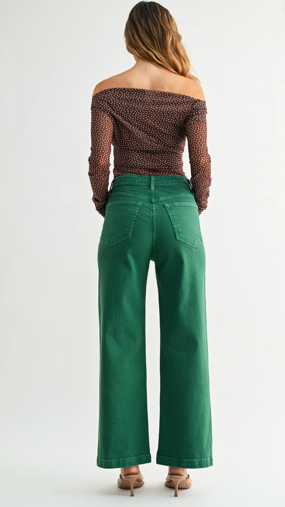 Sailor Patch Pocket Wide Leg