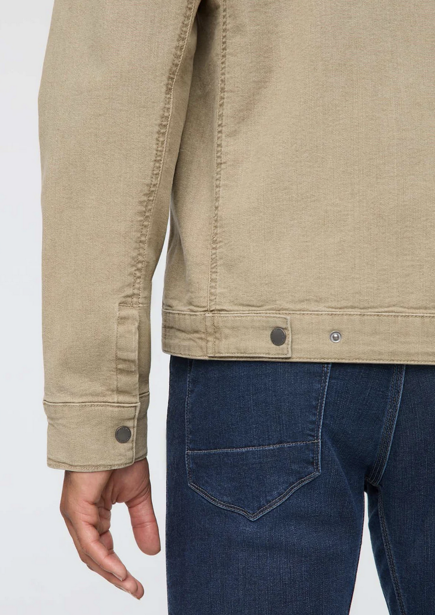 Stretch Canvas Utility Jacket