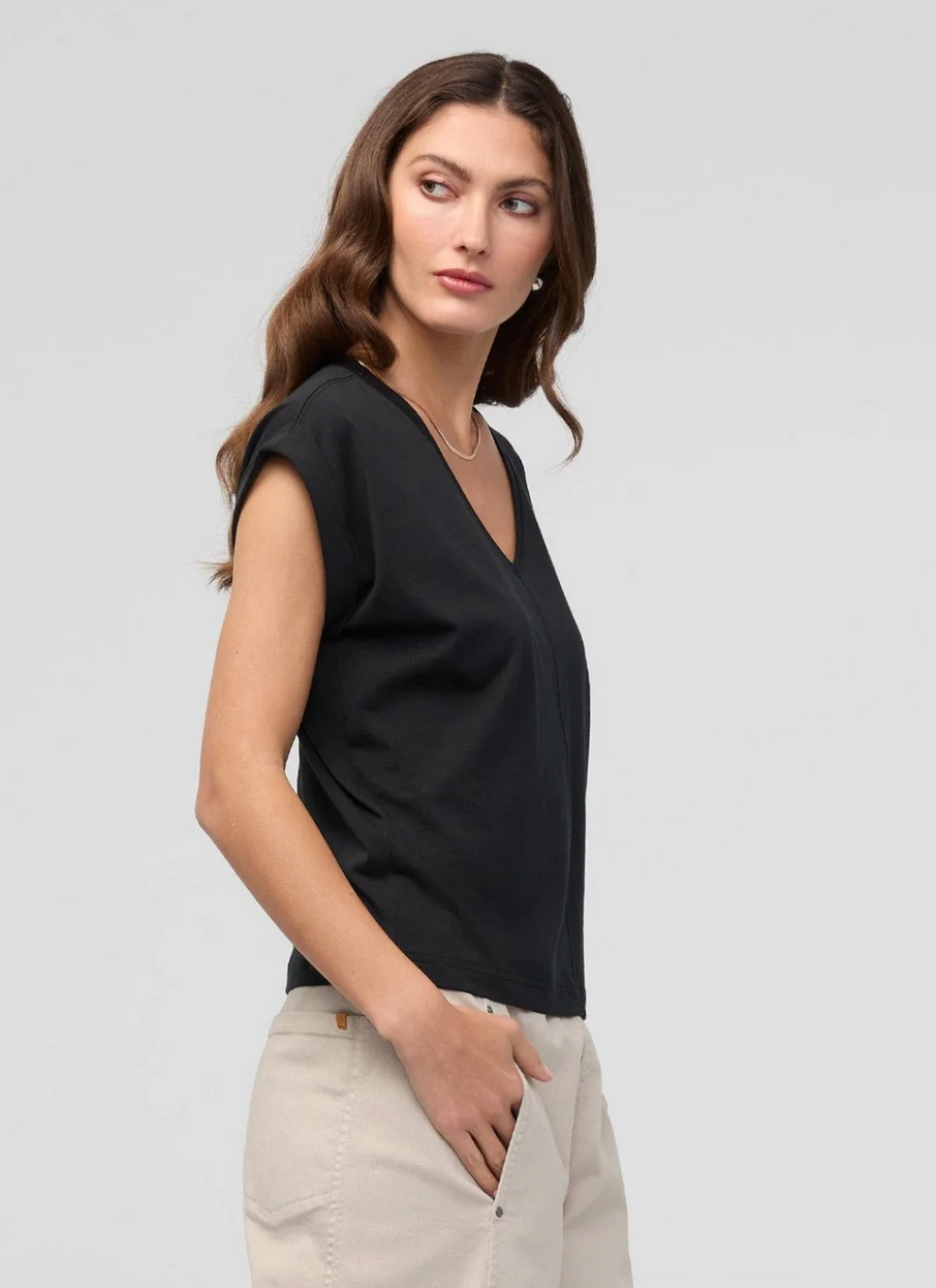 PurePima Dolman V-Neck Tee