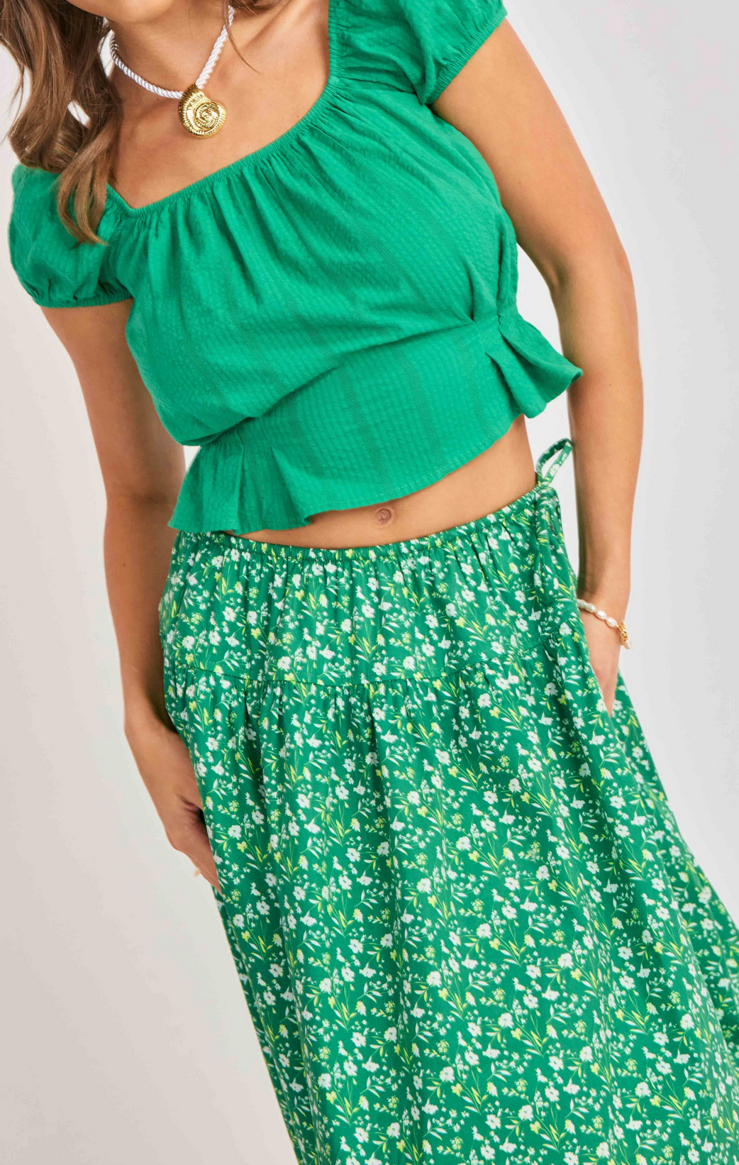 Radiate Cap Sleeve Top