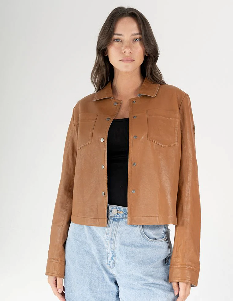 Lefei Leather Jacket