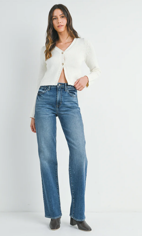Longer Length Straight Jean