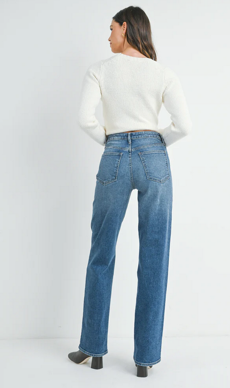 Longer Length Straight Jean