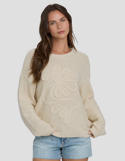 Soft Wave Crewneck Sweater