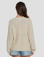 Soft Wave Crewneck Sweater
