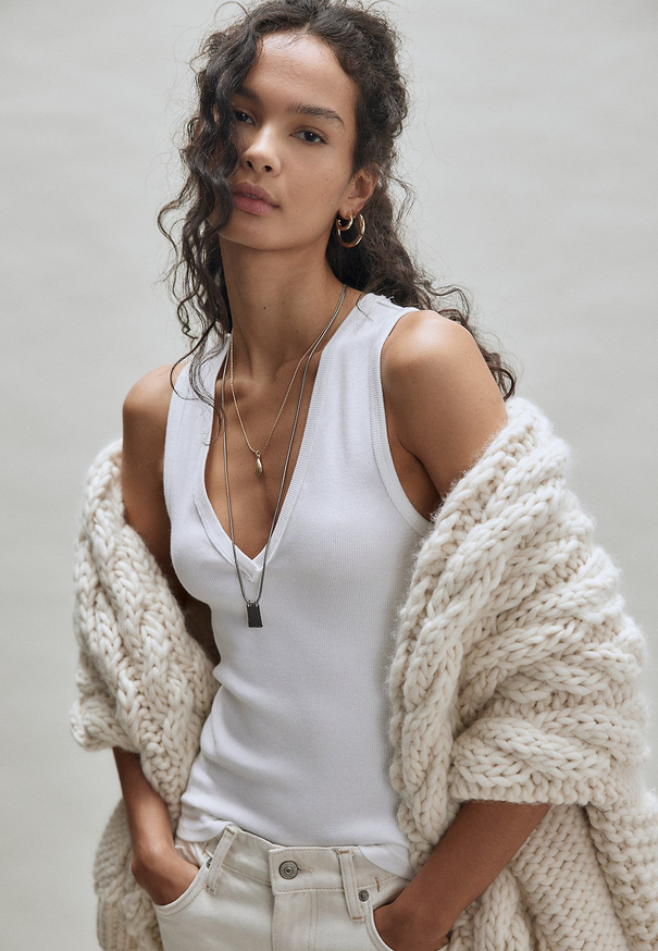 Neria V-Neck Tank Top