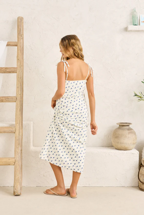 Harlow Lace Midi Dress