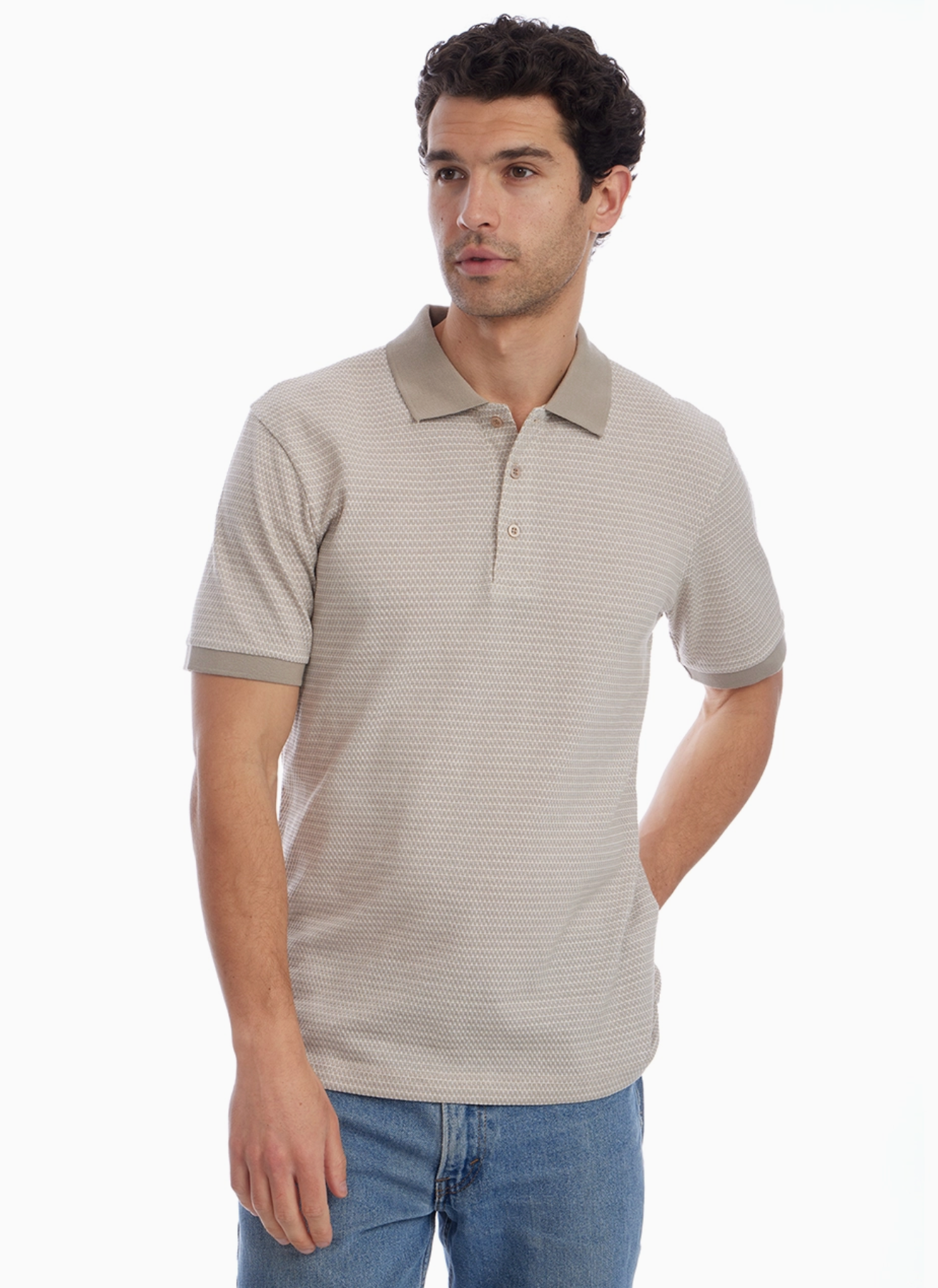 Owen Jacquard Polo