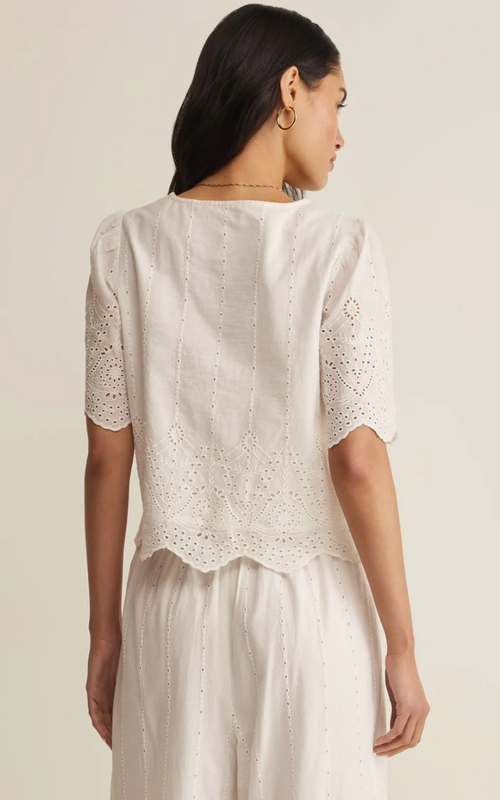 Oceanside Embroidered Top - Z Supply – SHIFT boutique