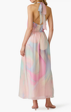 Crawford Halter Midi Dress