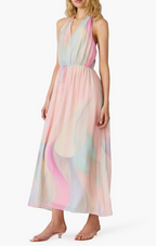 Crawford Halter Midi Dress