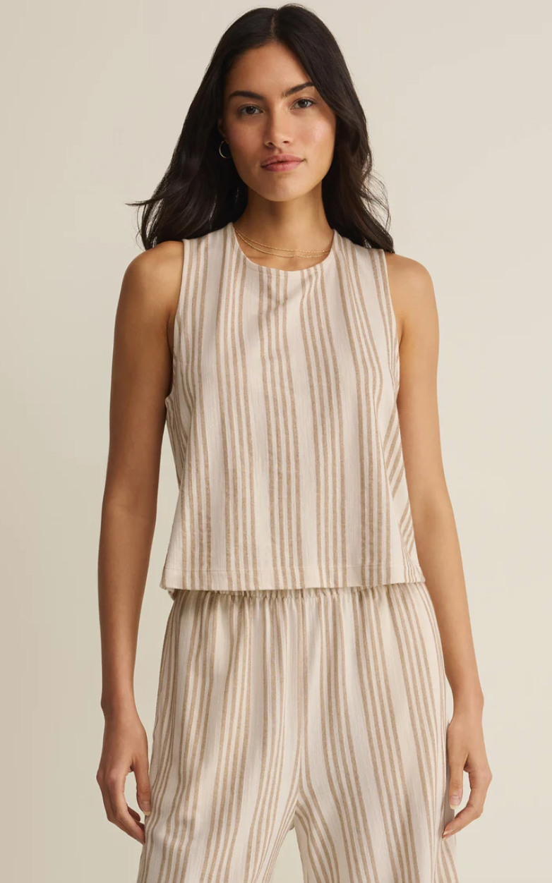 Sloane Knit Striped Tank Top