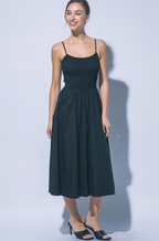 Camille Smocked Midi Dress