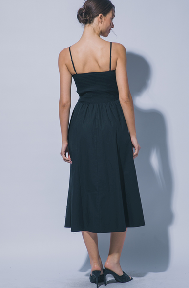 Camille Smocked Midi Dress