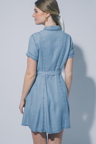 Sienna Denim Shirt Dress