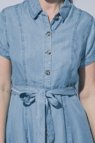 Sienna Denim Shirt Dress