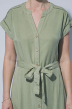 Olive Willow Midi Dress