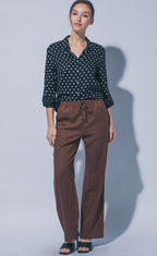 Cocoa Drawstring Trousers
