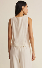 Roman Linen Vest