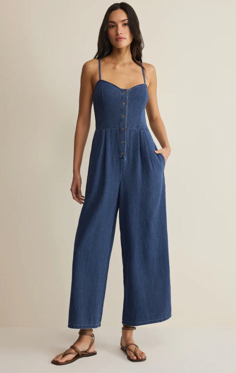 Angel Eyes Twill Jumpsuit