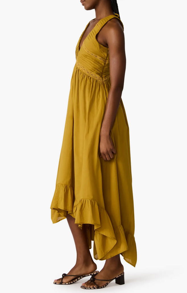 Miah Lace Trim Dress