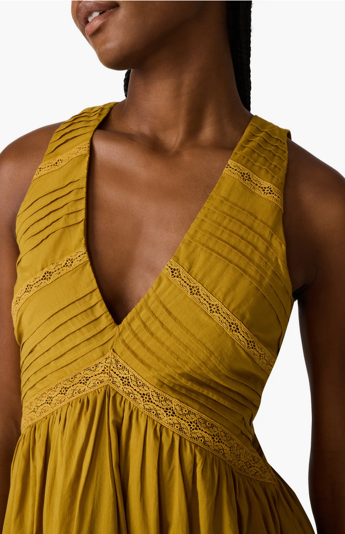 Miah Lace Trim Dress