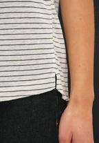 Easy Does It Striped Tee