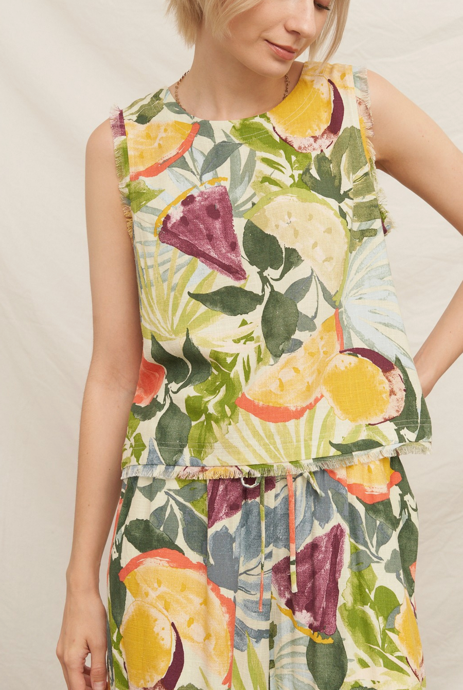 Gardens Sleeveless Top