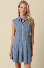 Sarai Gingham Sleeveless Dress