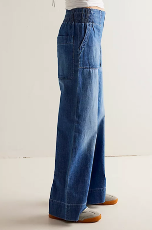 Breezy Denim Pull-On Jeans