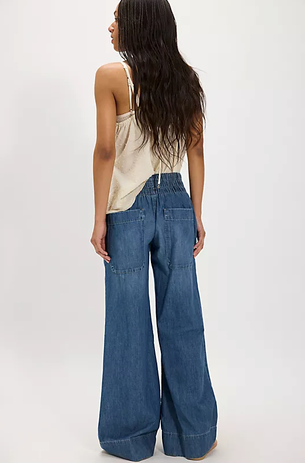 Breezy Denim Pull-On Jeans