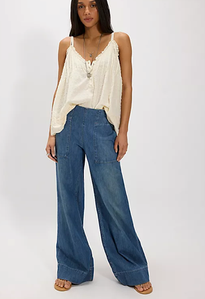 Breezy Denim Pull-On Jeans