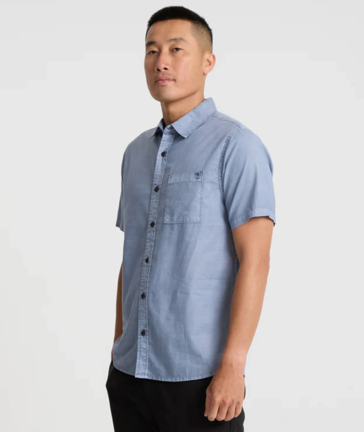 Made to Fade Short Sleeve Button Up