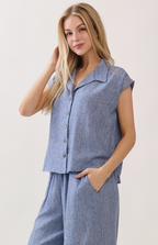 On The Dock Sleeveless Top