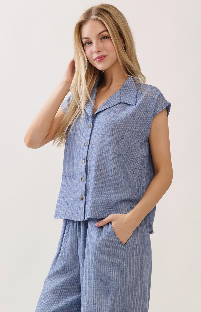 On The Dock Sleeveless Top