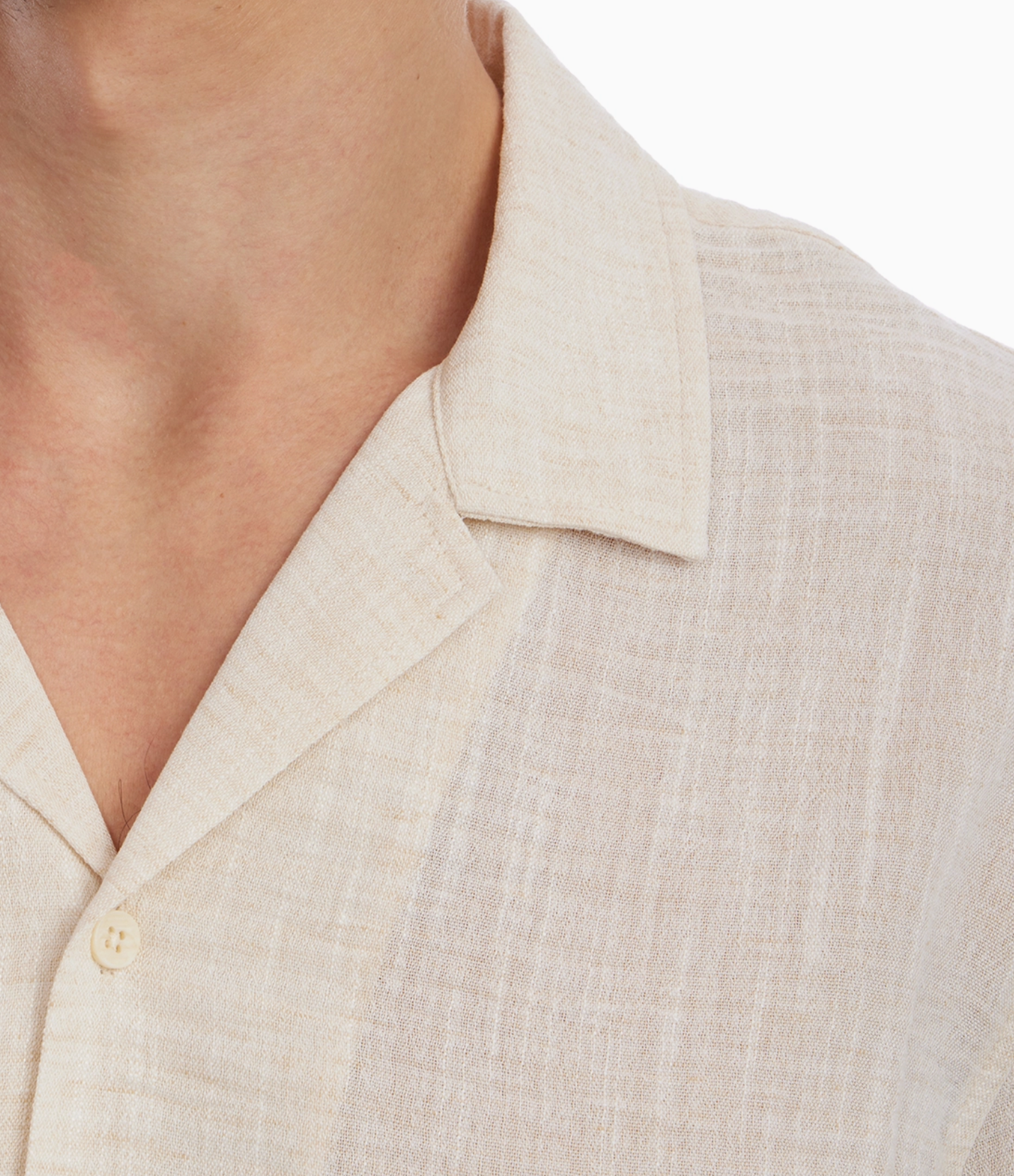Slub Cinkle Short Sleeve Shirt