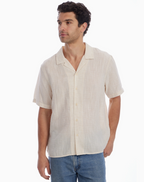 Slub Cinkle Short Sleeve Shirt