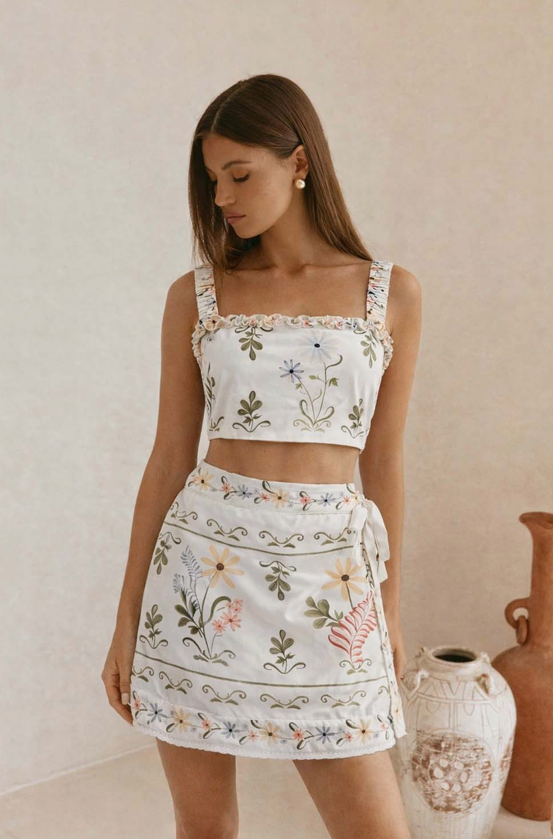 Botanical Bliss Crop Top