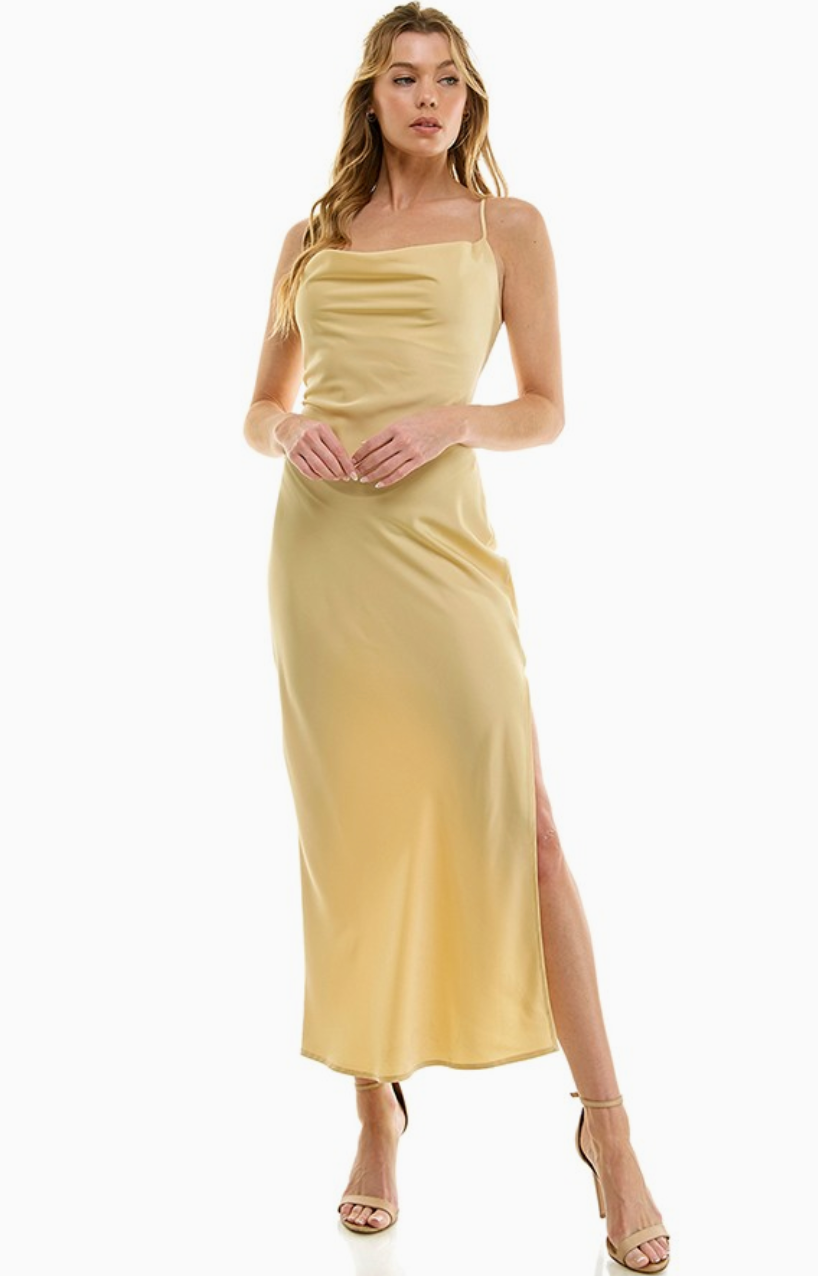 Golden Hour Glow Maxi Dress