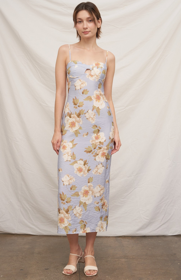 Bluebell Romance Midi Dress