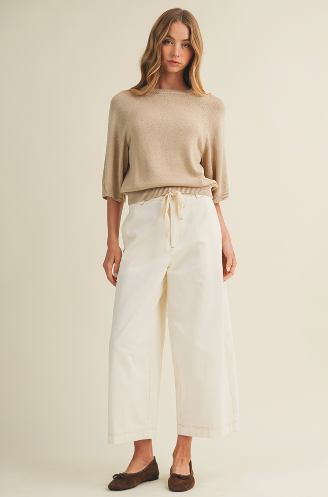 Harbor Stroll Wide Leg Pant