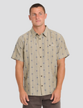 Sundays Jacquard Short Sleeve Woven Shirt