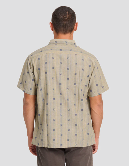 Sundays Jacquard Short Sleeve Woven Shirt