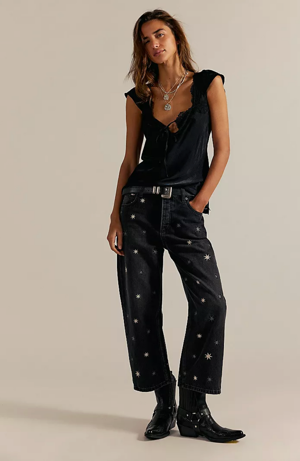 Deep Trance Starry Night Jeans