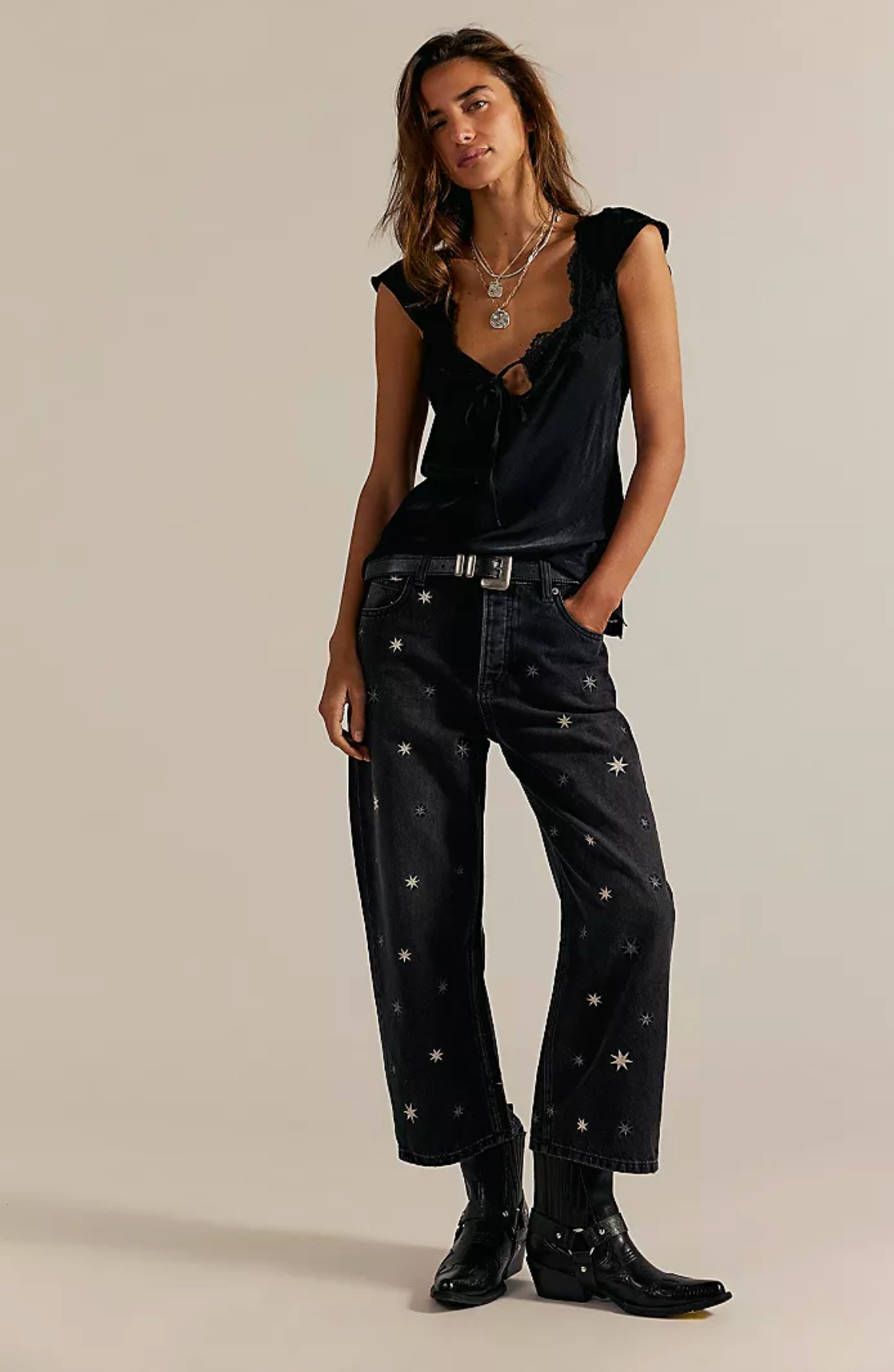 Deep Trance Starry Night Jeans