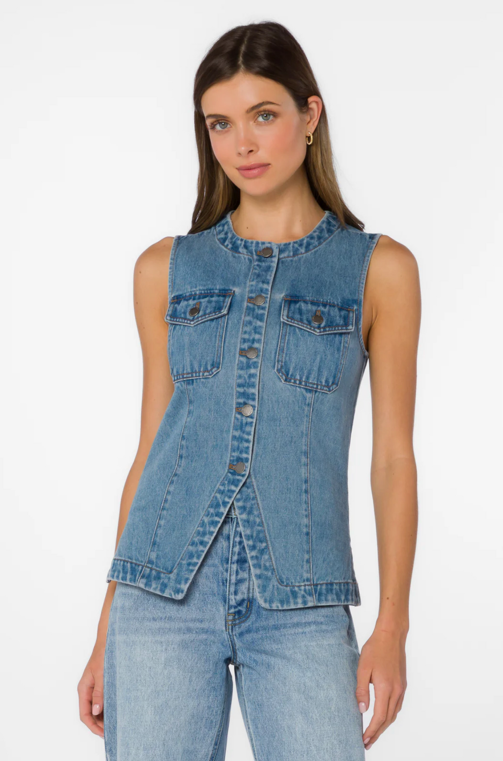 Ideline Vintage Denim Vest