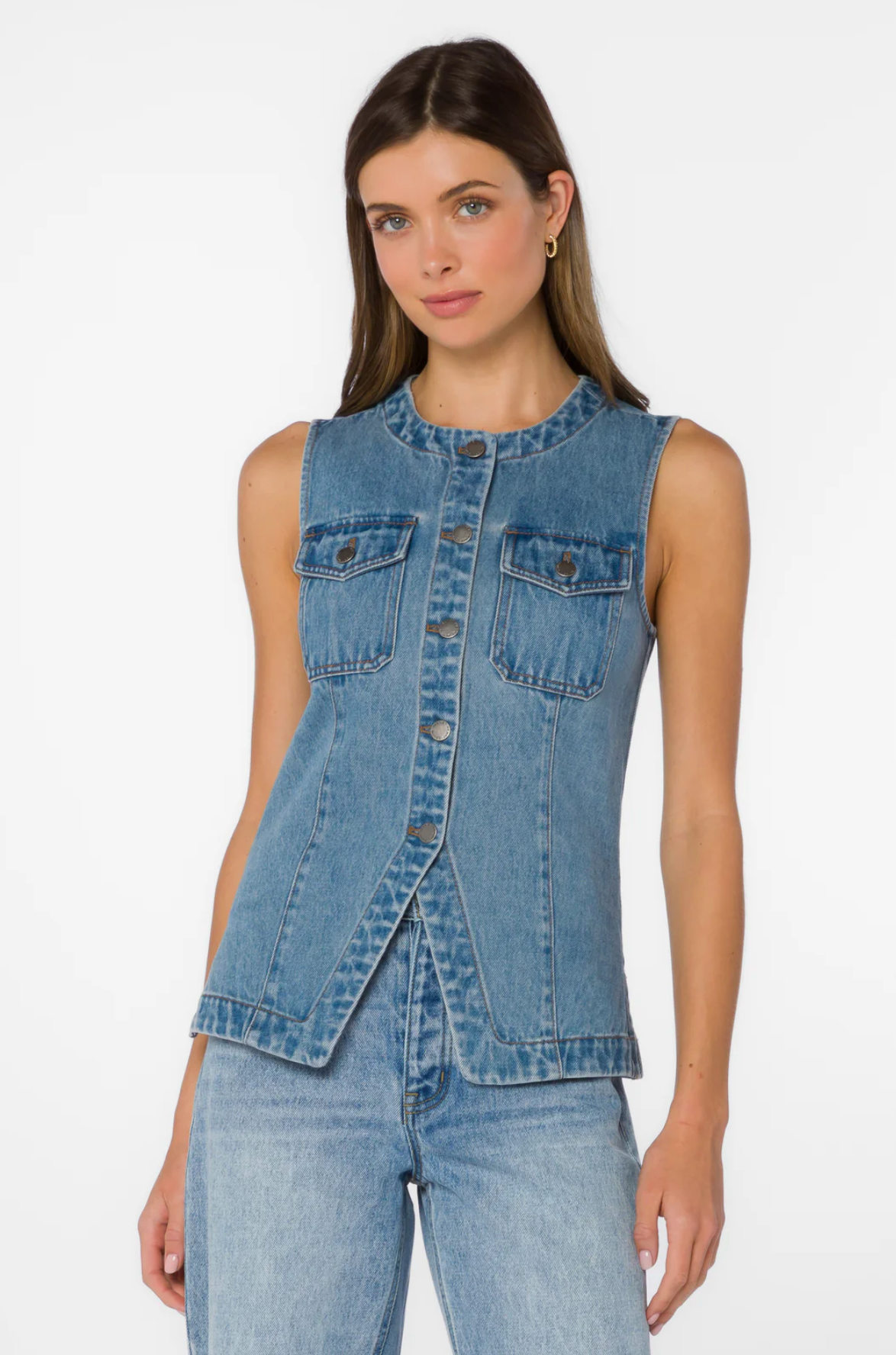 Ideline Vintage Denim Vest