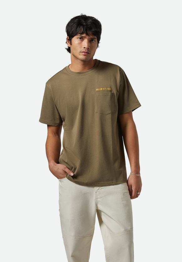 Embroidered Heavyweight Pocket Tee