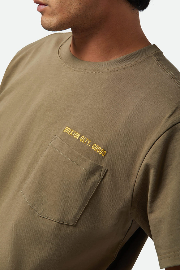 Embroidered Heavyweight Pocket Tee